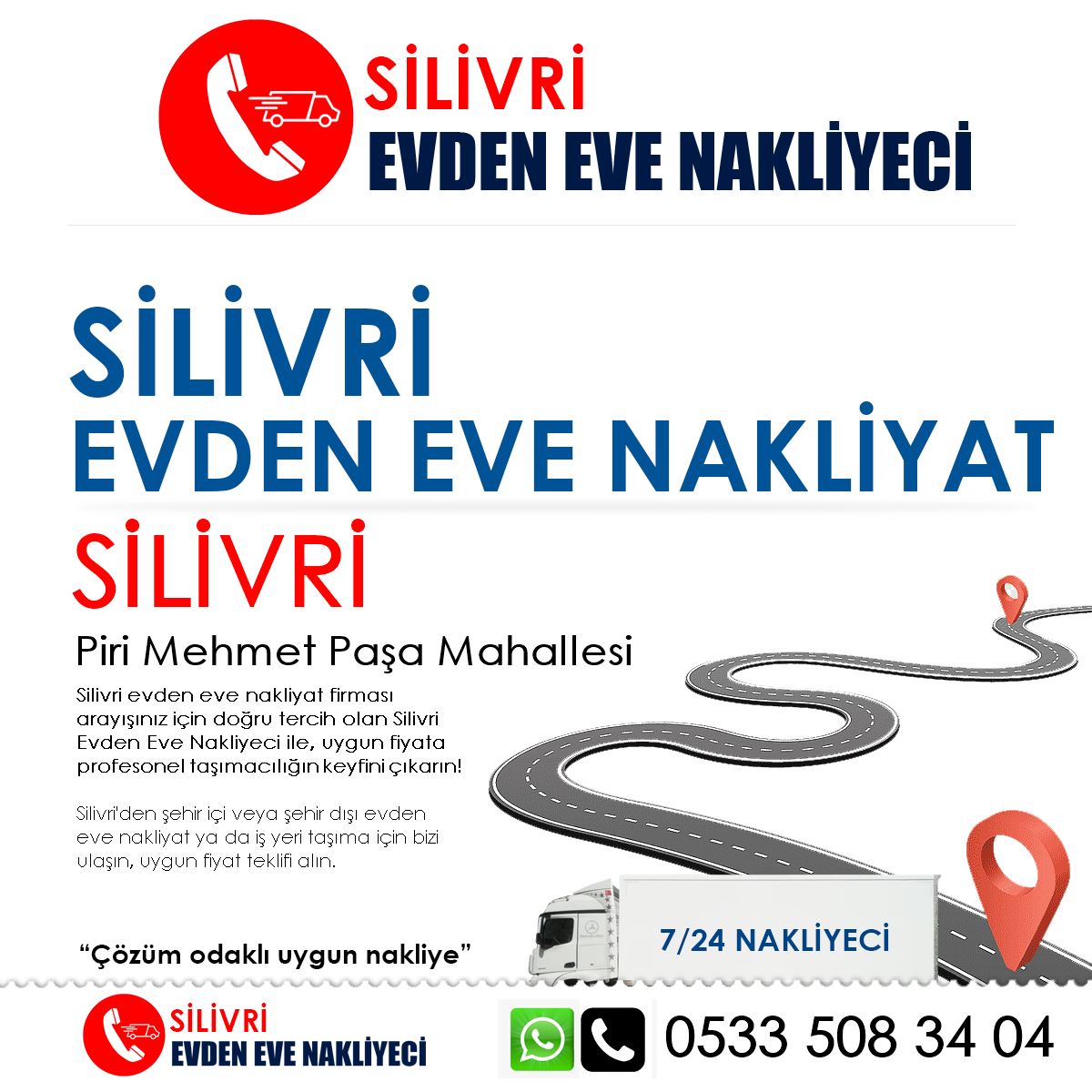 Piri Mehmet Paşa EVden Eve Nakliyat ve İş Yeri Taşıma