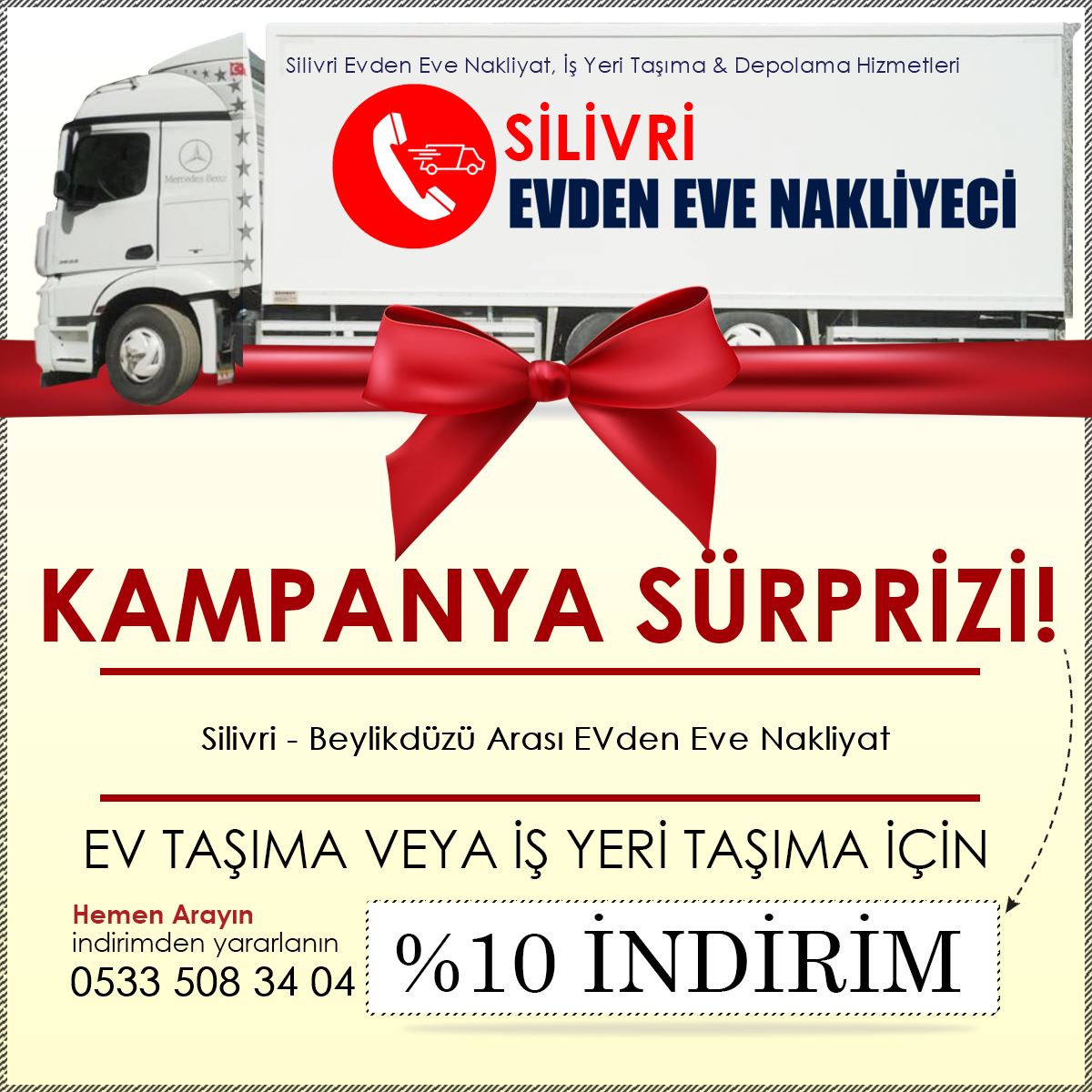 Silivri - Beylikdüzü Arası EVden Eve Nakliyat