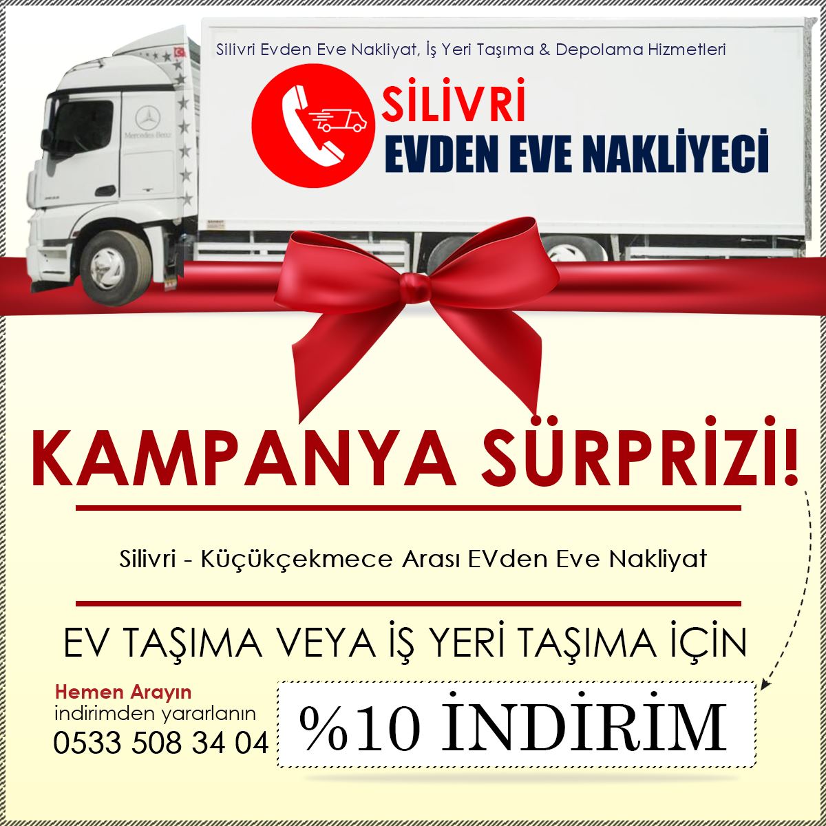 Silivri - Küçükçekmece Arası EVden Eve Nakliyat