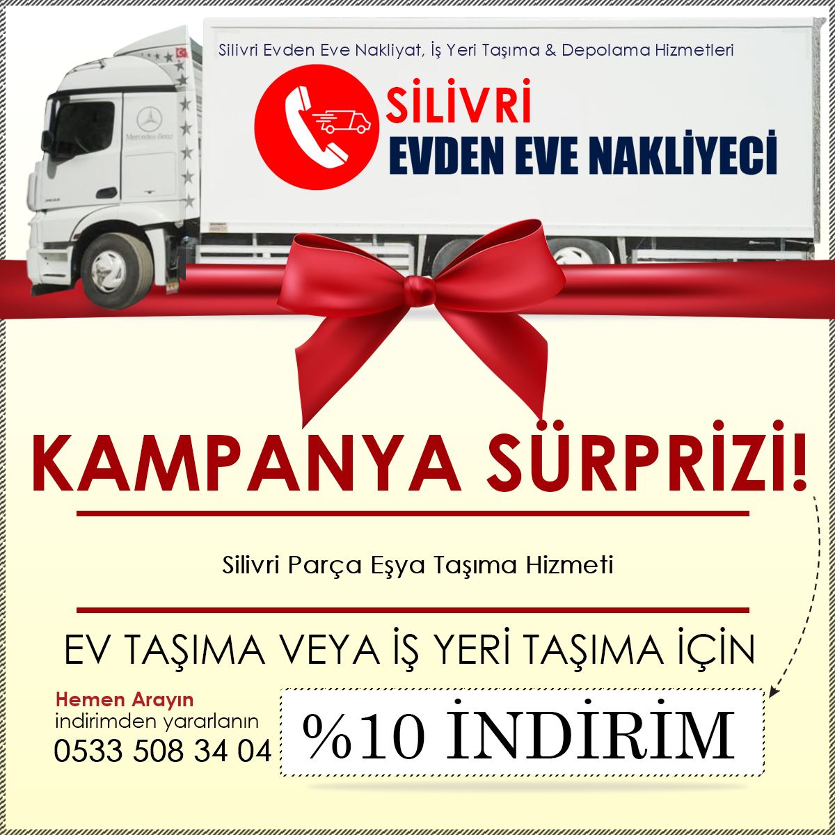 Silivri Parça Eşya Taşıma Hizmeti